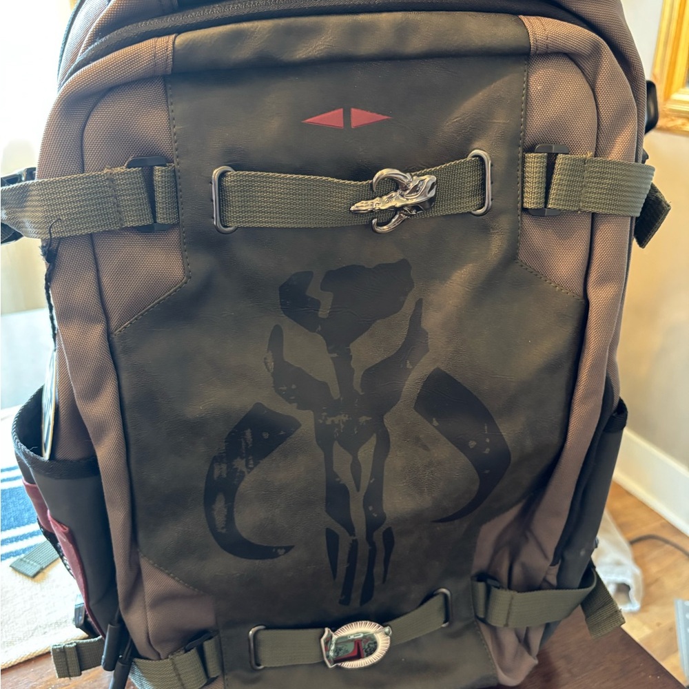 Star Wars Mandalorian Backpack - Brown and Black